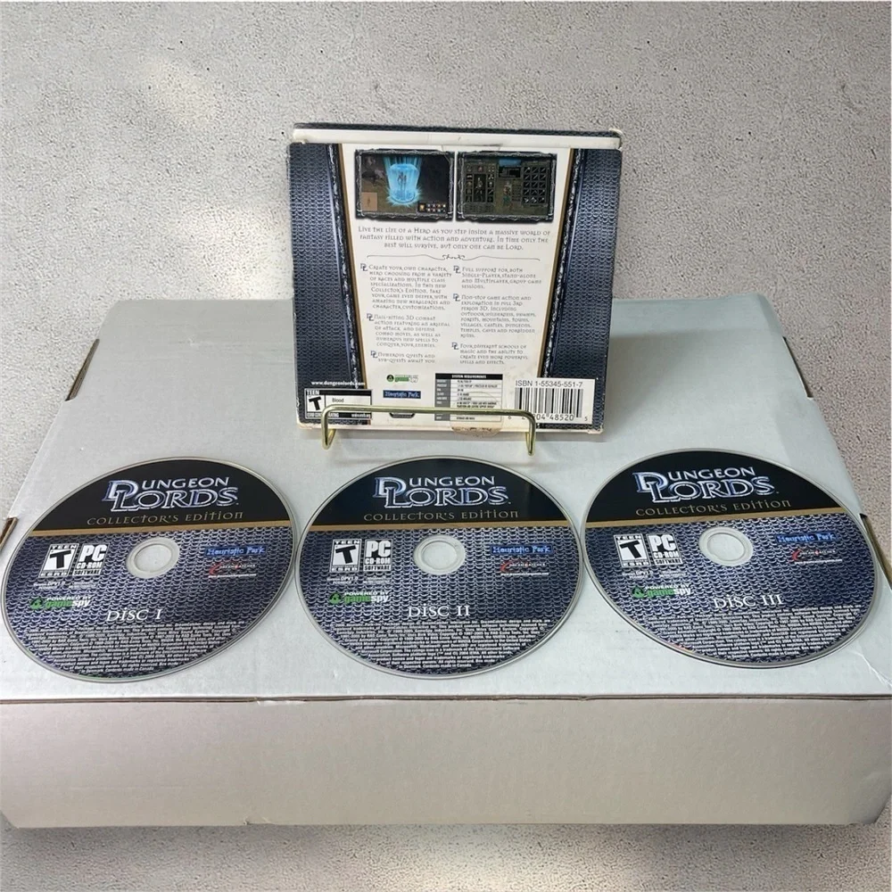 Dungeon Lords Collector's Edition PC Game - 2006